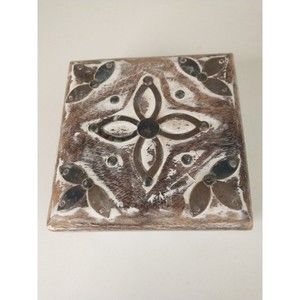 Mango Wood Jewelry Box Handcrafted Trinket Storage